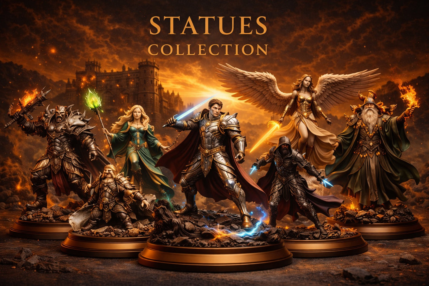 Statues Collection | Premium Resin Art & 3D Collectibles by  Chibi3D