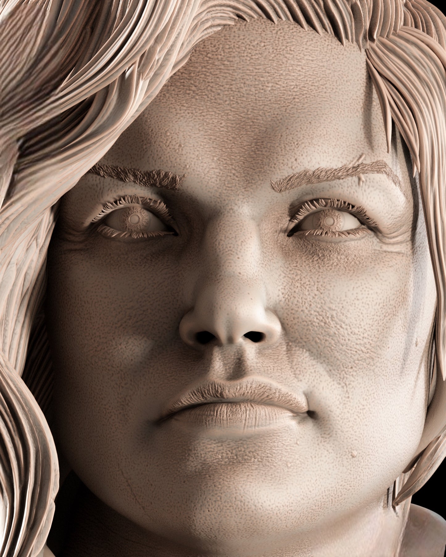 Cara Dune — Rebel Shock Trooper Bust | Obsidian Guild Studio