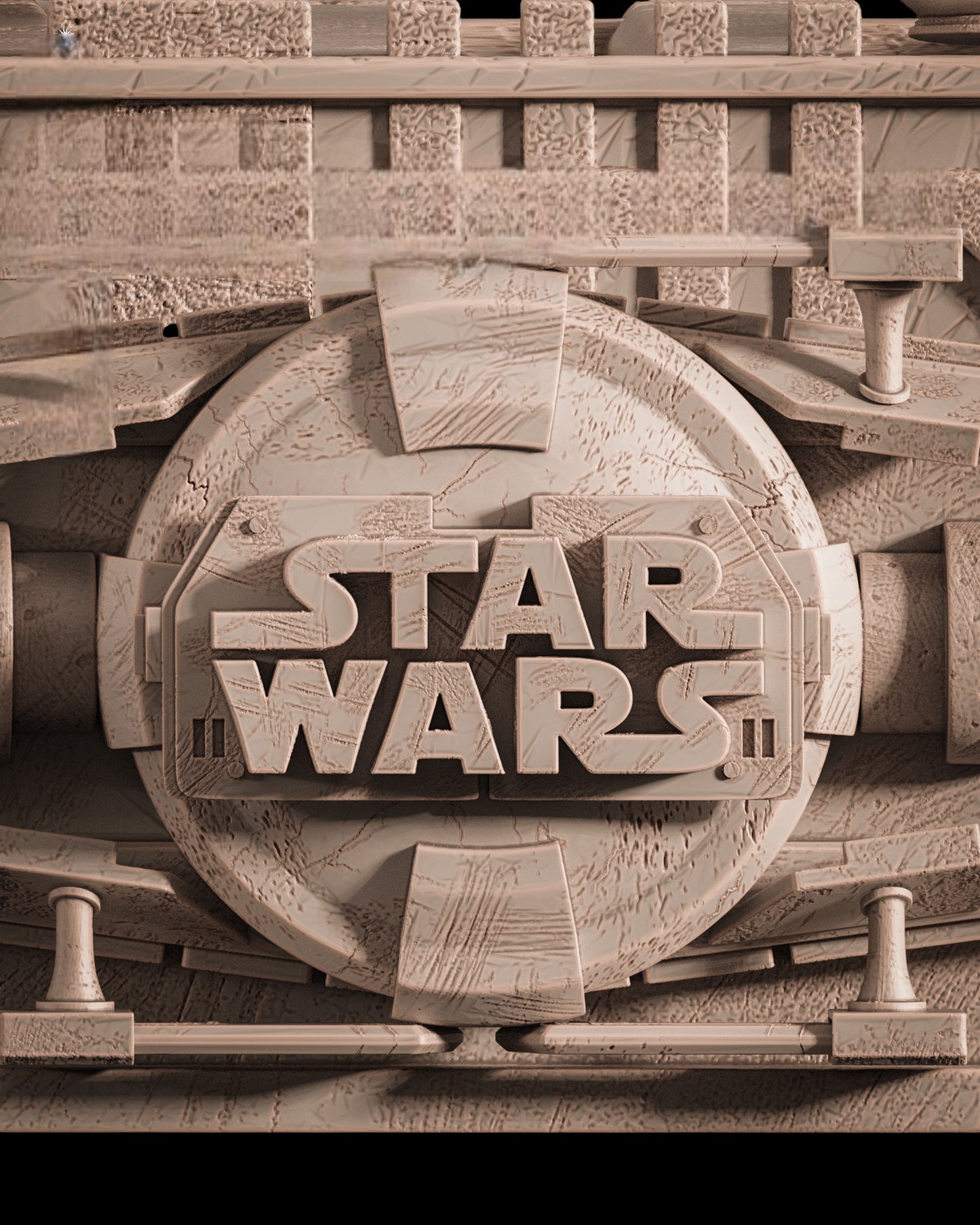 Luke Skywalker — Stormtrooper Disguise Command Pose | Obsidian Guild Studio