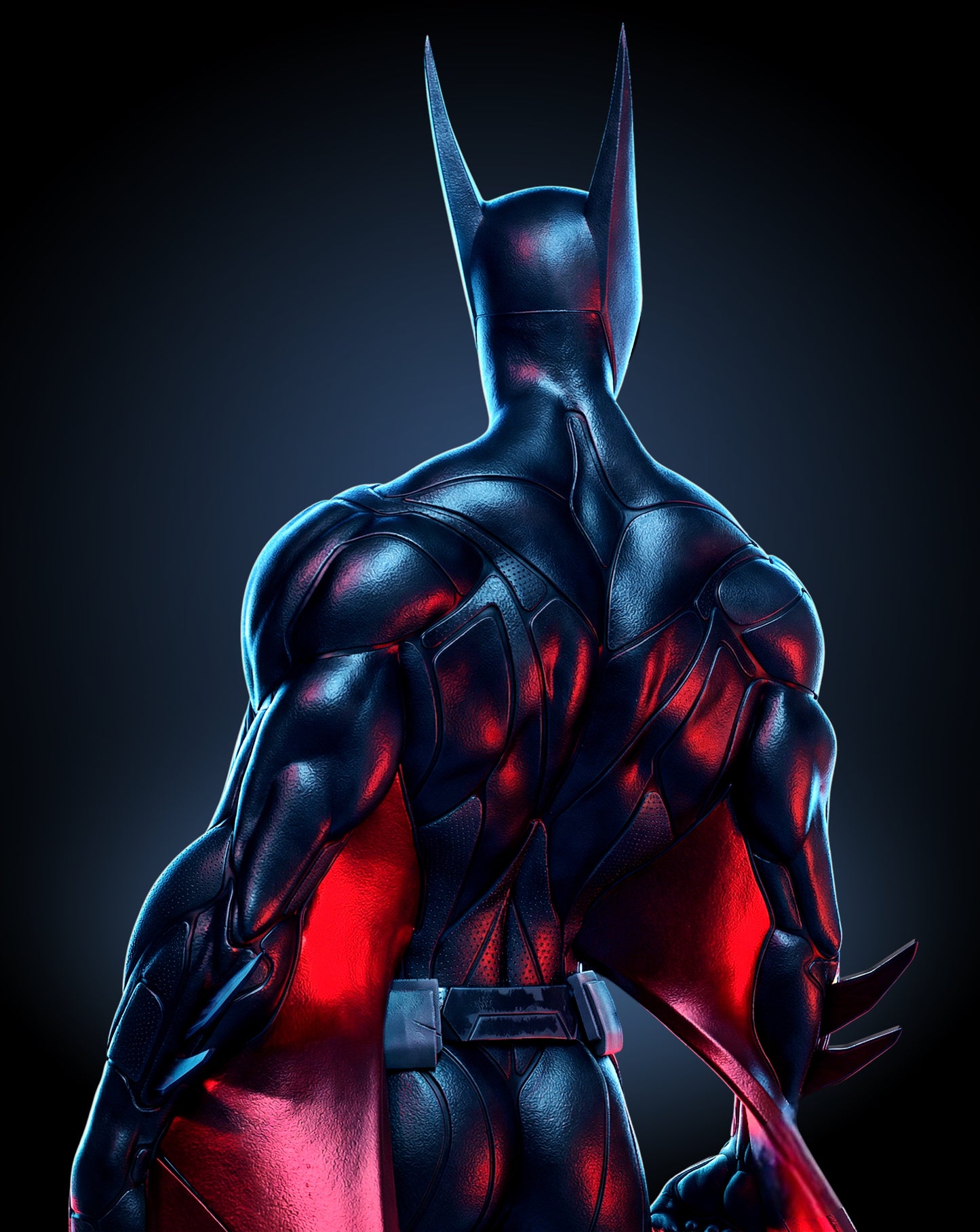 Batman Beyond — Future Vigilance Statue | Obsidian Guild Studio