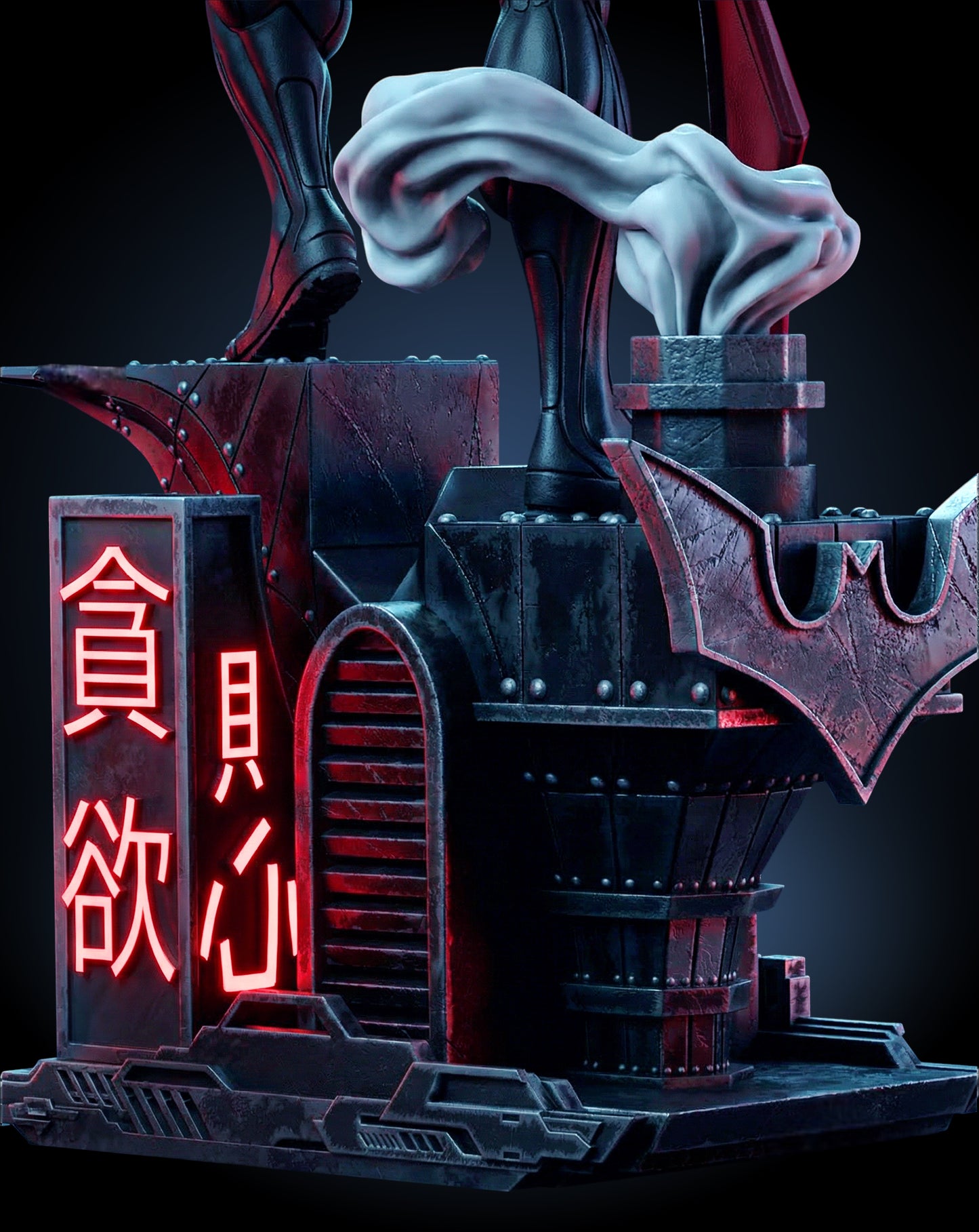 Batman Beyond — Future Vigilance Statue | Obsidian Guild Studio