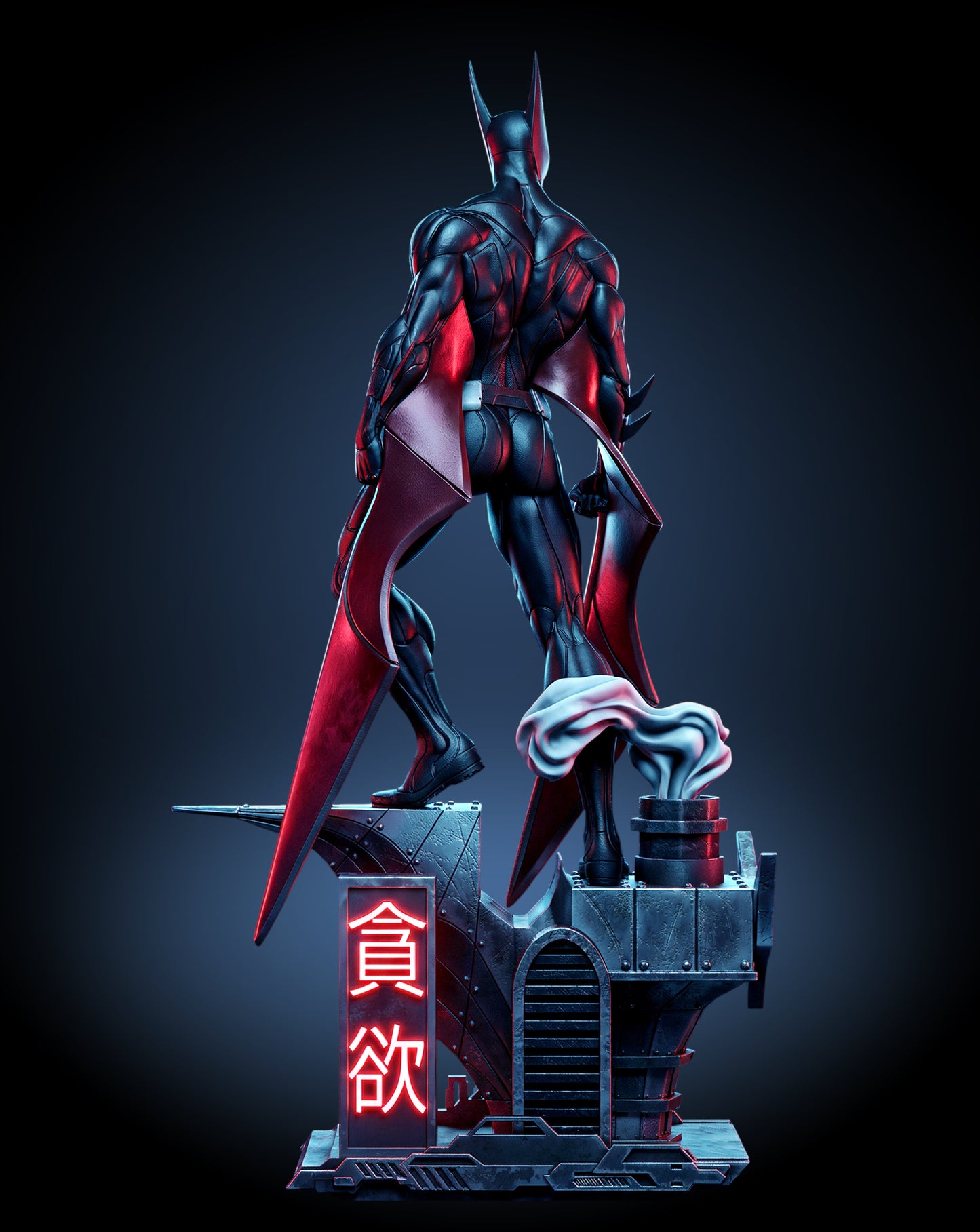 Batman Beyond — Future Vigilance Statue | Obsidian Guild Studio