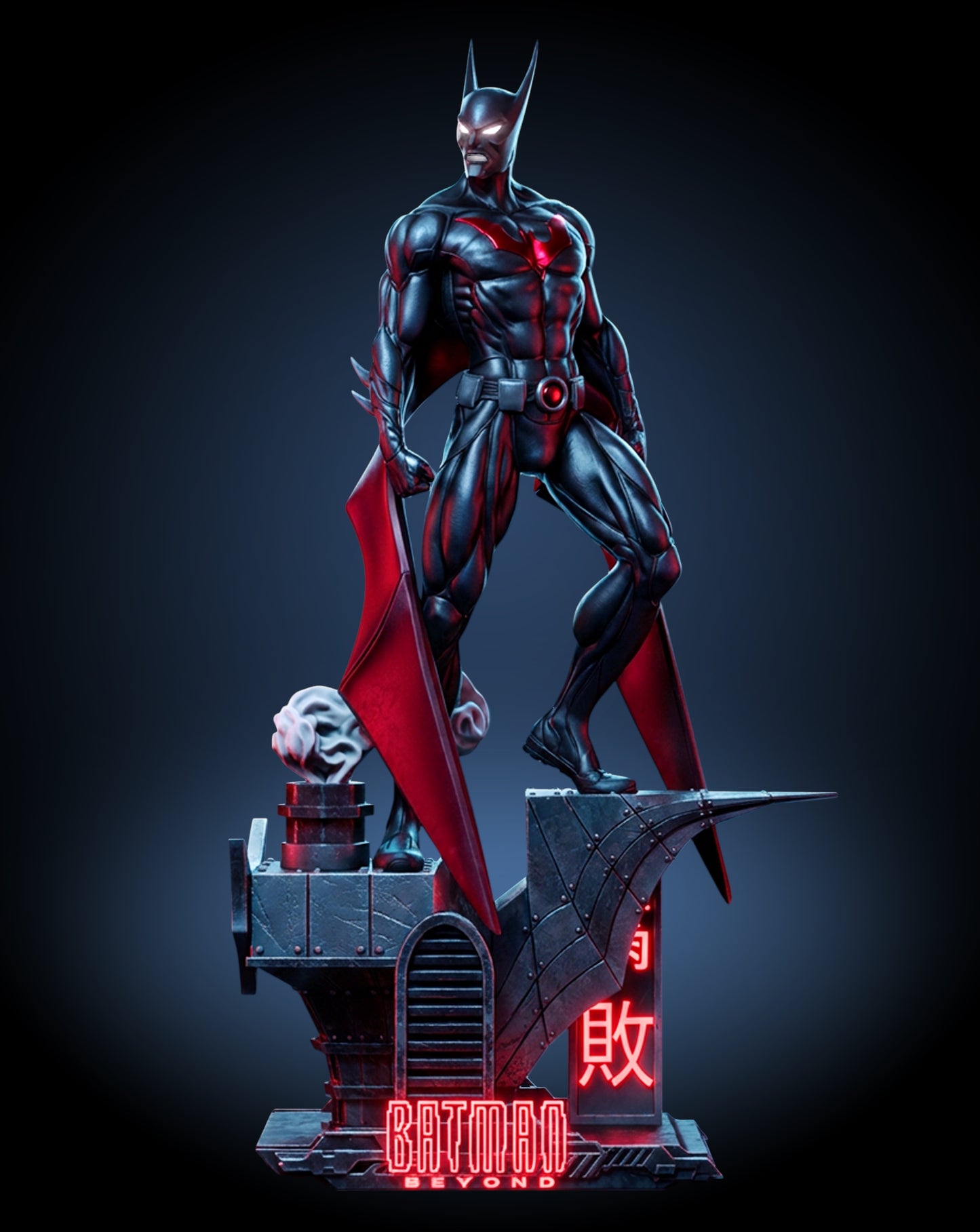 Batman Beyond — Future Vigilance Statue | Obsidian Guild Studio