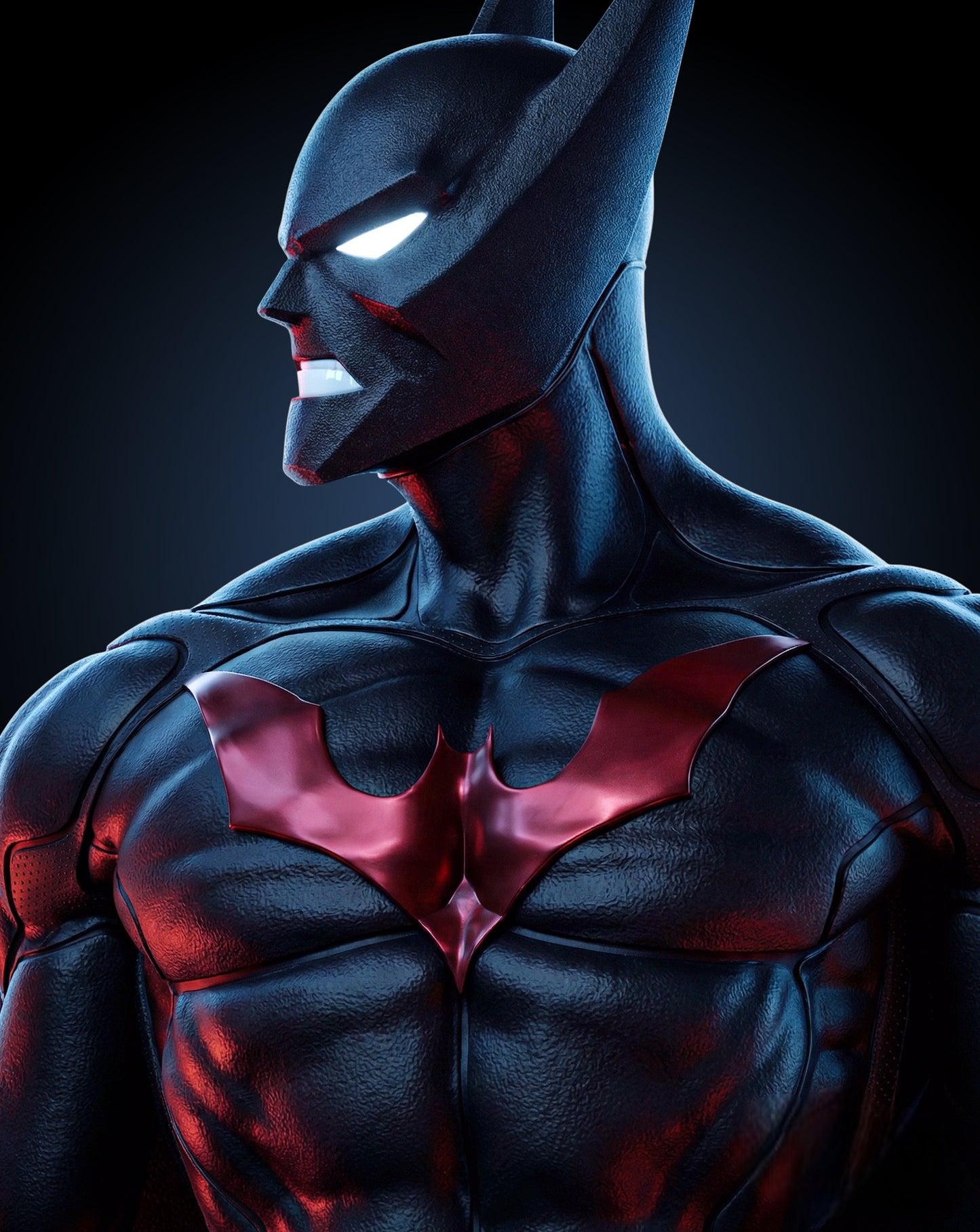 Batman Beyond — Future Vigilance Statue | Obsidian Guild Studio