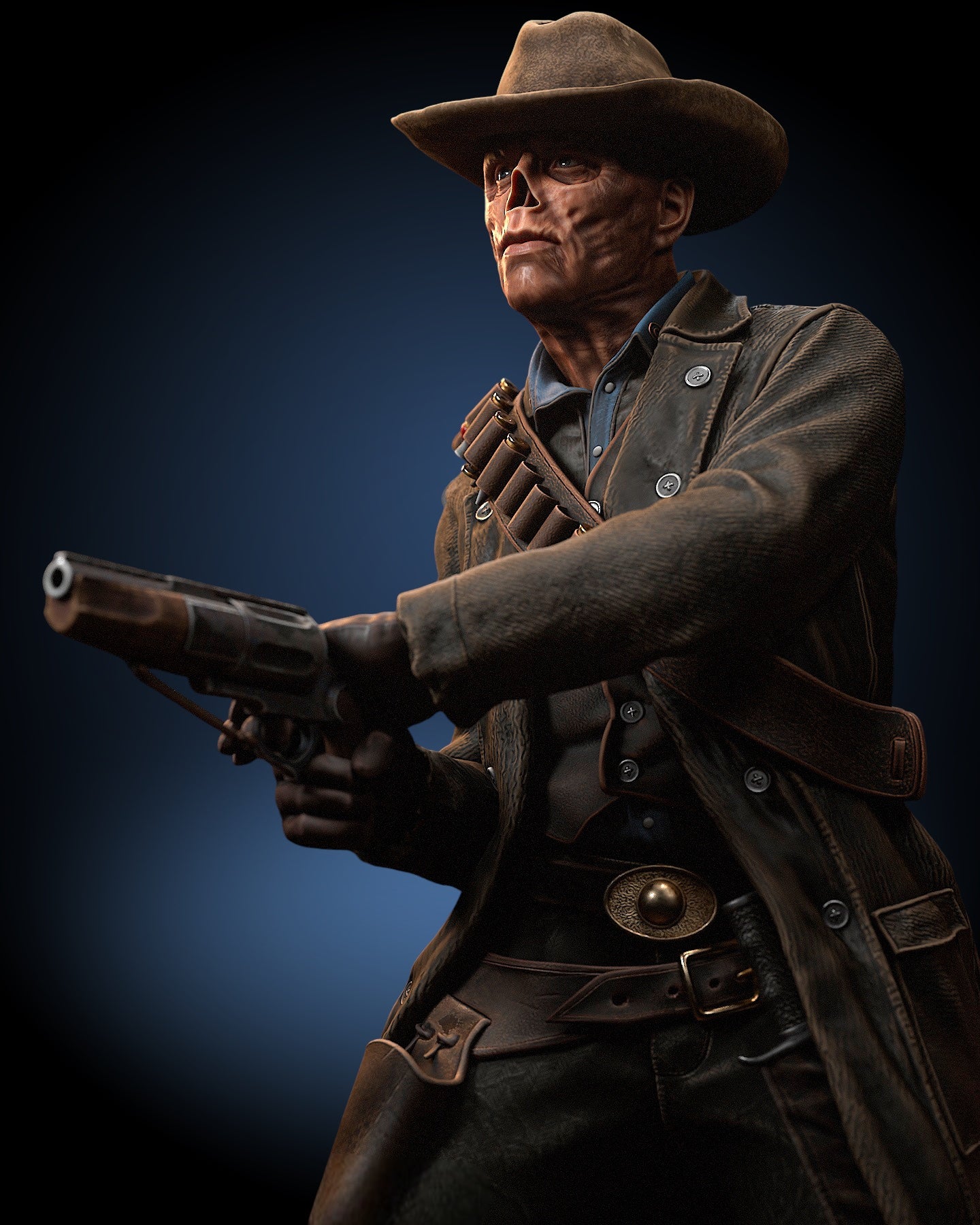 Ghoul Gunslinger — Wasteland Revenant | Obsidian Guild Studio