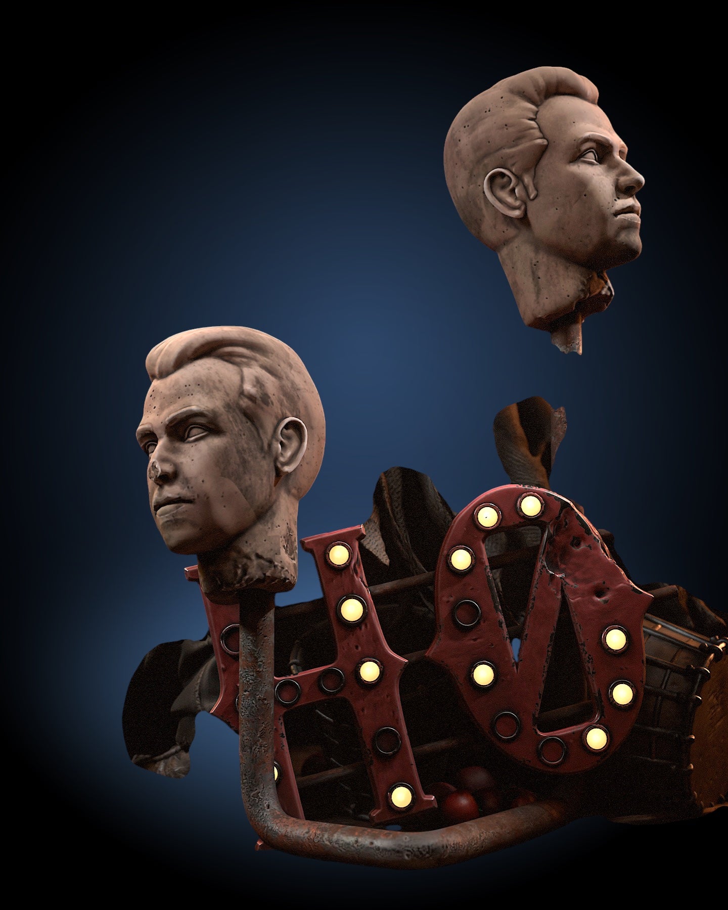 Ghoul Gunslinger — Wasteland Revenant | Obsidian Guild Studio